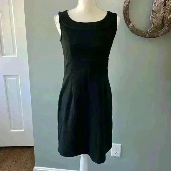 Ann Taylor Loft black dress size 4 - Picture 1 of 6